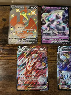 Pokemon Oversized/Jumbo 5 Card Lot Urshifu, Palkia, Cramorant, Rapidash - Image 2