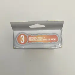 Pokemon Scarlet & Violet Surging Sparks Booster Box 3 Packs English TCG - Image 4