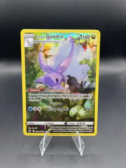 Hisuian Goodra GG21/GG70 - Holo Crown Zenith Galarian Gallery Pokemon NM - Image 1