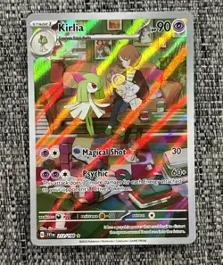 Kirlia 212/198 Illustration Rare Pokemon Scarlet & Violet Eng NM/M - Image 1