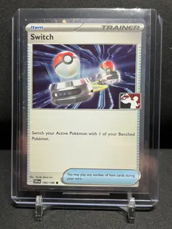 Switch 194/198 Cosmos Holo Stamped Promo Pokemon 2024 Prize Pack Series 5 NM - Image 1