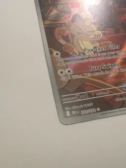 Team Rocket's Meowth -203/182 -Destined Rivals Holo -pokemon TCG - Image 5