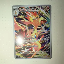 Pokemon Ethan's Typhlosion 190/182 Sv10 Destined Rivals IR Holo Full Art - Image 1