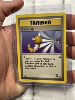 Pokemon Scoop Up 107/130 Base Set 2 Pokemon TCG NM Near Mint Vintage Unlimited - Image 2