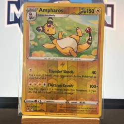 Ampharos 056/203 Evolving Skies Rare NM 2021 Reverse Holo - Image 1