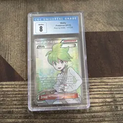 CGC 8 Wally 107/108 XY Roaring Skies 2015 Pokemon Card Graded Pokemon Card - Image 1