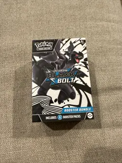 Pokemon FACTORY SEALED Scarlet And Violet Black Bolt Booster Bundle (6 Packs) - Image 1