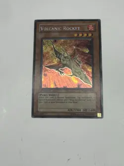 YuGiOh GX TCG Force of the Breaker Secret Rare Volcanic Rocket 1ed DOTB-EN000 - Image 4