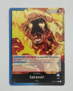 • Sakazuki • OP05-041 Leader Awakening Of The New Era One Piece TCG NM - Image 1