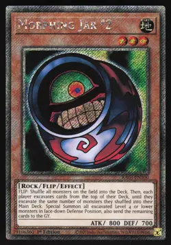 Morphing Jar #2 - RA03-EN100 - Platinum Secret Rare - Yugioh - Image 1