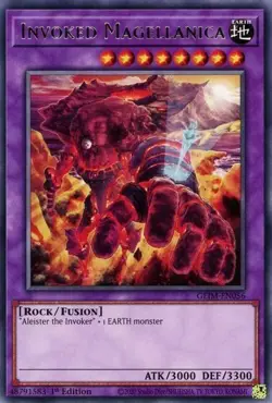 Invoked Magellanica - GEIM-EN056 - Rare - 1st Edition Yugioh - Image 1