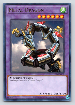 Metal Dragon - LOB-EN102 - Rare - Yugioh - Image 1