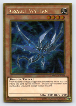 Assault Wyvern - MVP1-ENG03 - Gold Rare - 1st Edition Yugioh - Image 1