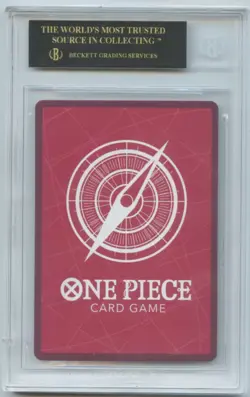 2022 One Piece Japanese Monkey D. Luffy Lecafig Promo ST01-001 BGS10 Black Label - Image 2