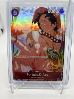 Portgas.D.Ace (Gift Collection 2023) P-028 One Piece Promotion Cards Foil - Image 1
