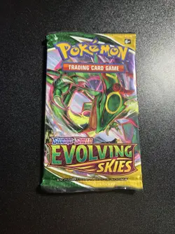 Pokemon Evolving Skies Booster Pack 10 Cards Pack New Sealed Official Pkmn TCG - Image 1