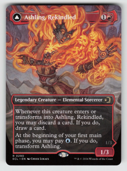 Ashling, Rekindled (Borderless) #290 (NM) ECL Magic MTG - Image 1