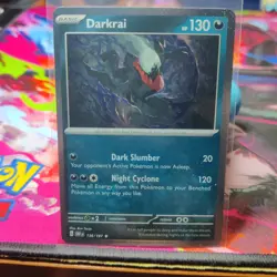 Darkrai 136/197 – Ascended Heroes Cosmos Holo SWIRL – NM Pokemon TCG - Image 1