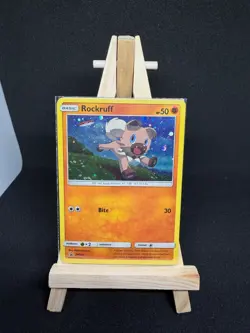 Pokemon Rockruff - Holo Promo SM Promos SM120 LP - Image 1