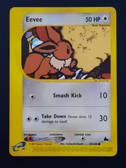 Pokemon Eevee Skyridge [Lightly Played] e-Reader 54/144 - Image 1