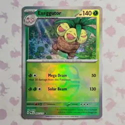 Exeggutor (Master Ball Pattern) 002/131 Holo SV: Prismatic Evolutions Pokemon NM - Image 1
