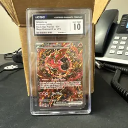 Pokemon Black Star Promo Oricorio ex #024 Mega Charizard UPC CGC 10 ships fast - Image 1