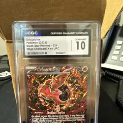 Pokemon Black Star Promo Oricorio ex #024 Mega Charizard UPC CGC 10 ships fast - Image 2