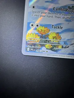 Pokemon TCG Piplup 098/094 Me02: Phantasmal Flames Illustration Rare Holo 2025 - Image 2