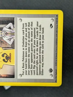 Blaines Quiz #3 112/132 - Gym Challenge 1st Edition Pokemon TCG NM - Image 5