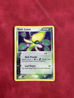 Pokemon Dark Celebi Hidden Legends Holo 4/101 - Image 1