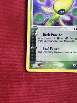 Pokemon Dark Celebi Hidden Legends Holo 4/101 - Image 5