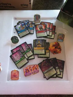 NEW Disney Lorcana Fabled Promos - Complete - Pins, Foil Cards, counter & More - Image 2