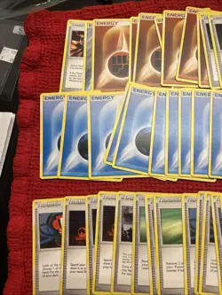 Trainer / Energy 79 Card Lot - Pokemon Diamond and Pearl NM-HP 2005 /130 TCG Set - Image 2