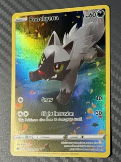 Pokemon TCG Crown Zenith Poochyena GG33/GG70 Galarian Gallery - Image 2