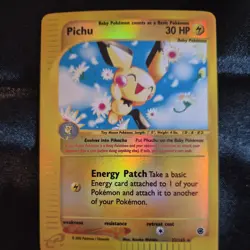 Pokemon Pichu 022/165 Expedition Base Set Reverse Holo - Image 1
