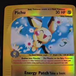 Pokemon Pichu 022/165 Expedition Base Set Reverse Holo - Image 2