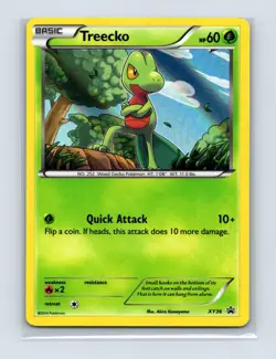 Treecko XY36 Holo Promo XY Promo Pokemon Holo Lightly Played - Image 1