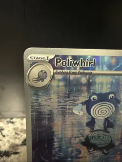 Poliwhirl 176/165 Illustration Rare Full Art Pokemon TCG Scarlet & Violet 151 - Image 2