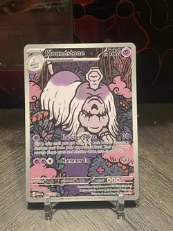 Houndstone 145/132 Illustration Rare Mega Evolution Pokemon TCG - Image 1