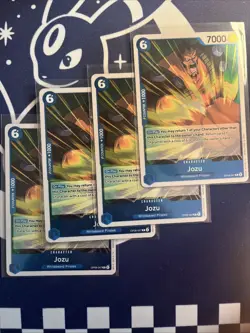 PLAYSET 4X Jozu OP08-047 Two Legends One Piece CCG! NM CARDS! - Image 2