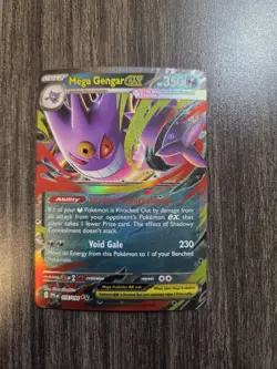 Mega Gengar ex 056/094 Double Rare Phantasmal Flames Pokemon Holo Near Mint - Image 1