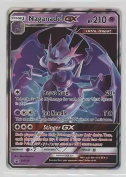 Naganadel GX Pokemon Sun & Moon Black Star Promo #SM125 - Image 1