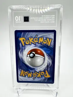 2026 POKEMON ASC EN-ASCENDED HEROES MEGA ATTACK RARE #267 MEGA DIANCIE EX TAG 10 - Image 2