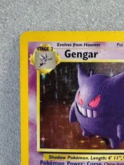 GENGAR - 5/62 - Fossil - Holo - Pokemon Card - NM/LP RARE Vintage FREE SHIPPING - Image 3