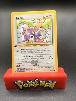Pokemon 1st Edition Neo Genesis Aipom 26/111 NM/M - Image 1