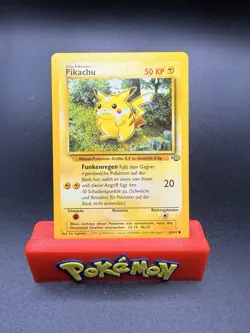 Pikachu 60/64 Common Jungle Pokemon Unlimited Near Mint - Image 1