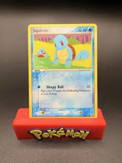 Squirtle 82/112 Common FireRed & LeafGreen Pokemon Near Mint - Image 1