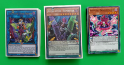 Yugioh, Abyss Actor Deck , Complete with Extra Deck, Ready to Play! Bonus! - Image 1