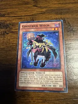 Yu-Gi-Oh! Ghostrick Witch SHSP-EN018 Shadow Specters Unlimited - Image 1
