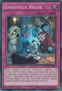 Ghostrick Break - WSUP-EN043 - Super Rare - 1st Edition - Lightly Played - Image 1